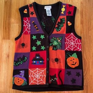 Halloween Sweater Vest